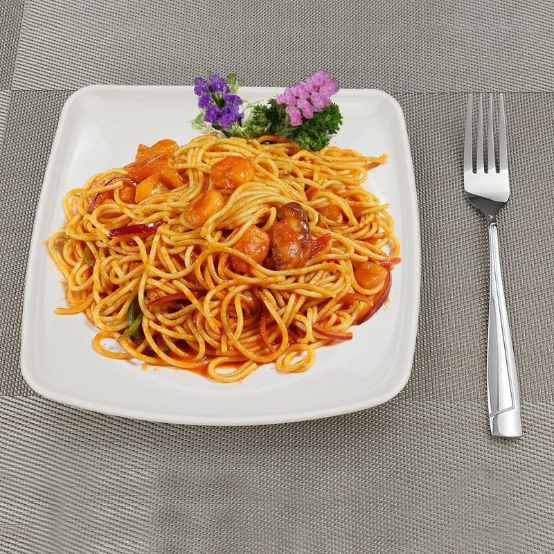Cand 16-Piece Stainless Steel Dinner Forks, 8 Inch - Image 3